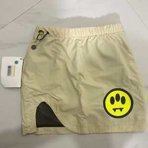 Arrow Beige Mini Nylon Skirt